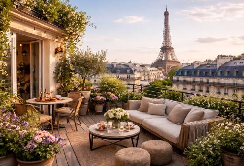 Une terrasse à Paris